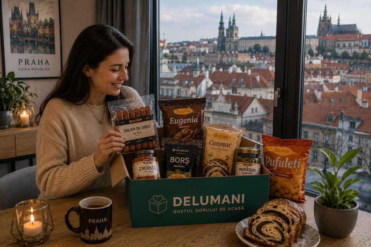 Magazin românesc online Cehia | Produse românești DELUMANI