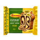 Cozonac cu crema de nuca si cacao Felie