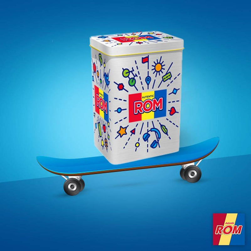 Rom caramele in cutie metalica - Delumani - Magazin Online Romanesc 