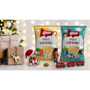 Crate of Phoenixy Pufuleti cu super surprize pentru baieti, snack with colorful packaging and playful design for kids.