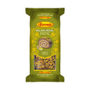 Slice of Boromir Rulada Royal de Fistic, a creamy pistachio-filled Swiss roll dessert from Boromir's dulciuri si snacks collection.