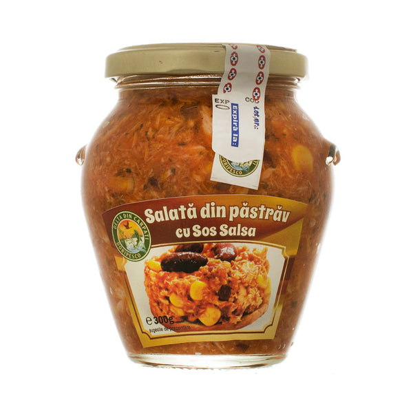 Salata din pastrav cu sos Salsa (Doripesco)