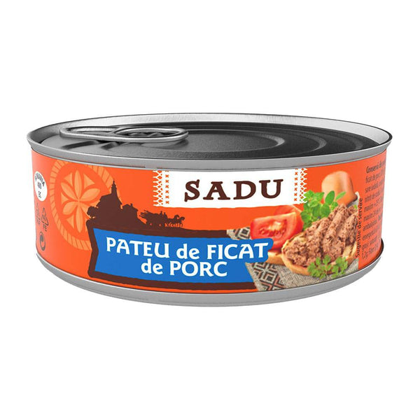 Pate de ficat de porc Sadu 100 g - Delumani - Magazin Online Romanesc 