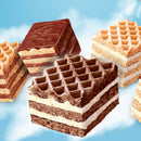 Napolitane glazurate cu crema de lapte Joe - Delumani - Magazin Romanesc 